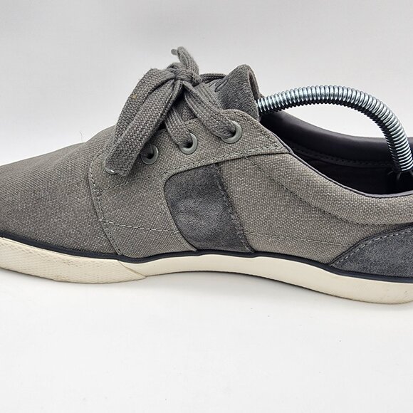 Polo Ralph Lauren Halmore Mens Suede and Heathered Canvas Sneaker Size 11 D‎ - Picture 2 of 9